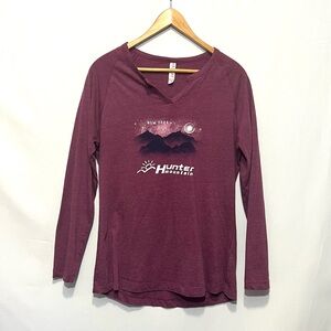 Ouray Sportwear Women’s NY Hunter Mountain Long Sleeve T Shirt - Size Medium